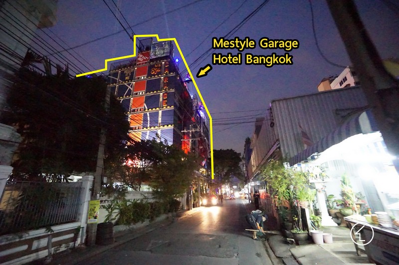 Mestyle Garage Hotel Bangkok ที่ตั้ง